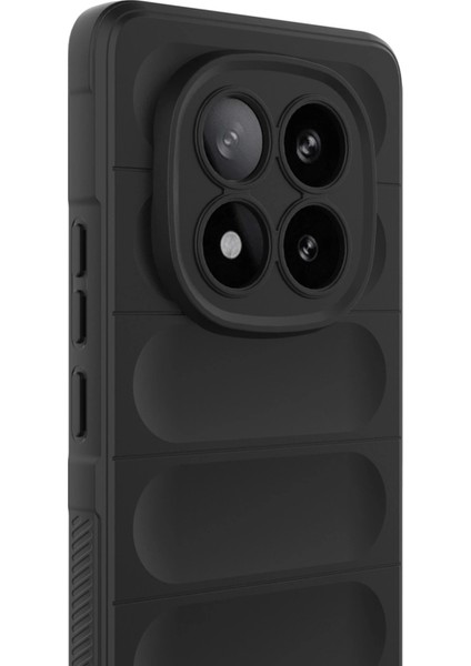 Xiaomi Redmi Note 14 Pro 5g Kılıf Optimum Silikon - Siyah Inslm