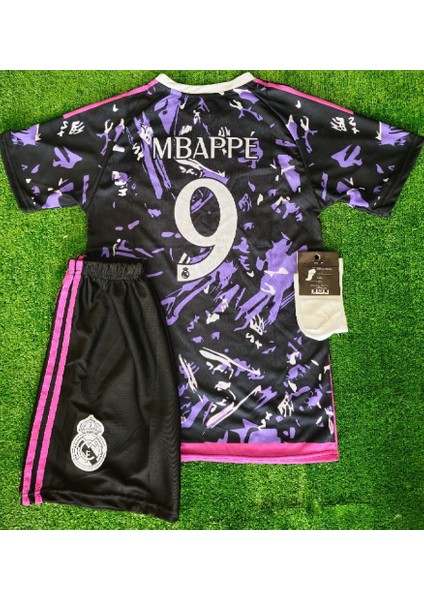 Realmadrid Özel Tasarım Mbappe Forması 4lü Set