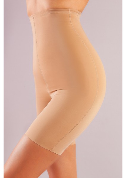 Girdle Hight Waist Coton Short Corset,ten Toparlayıcı Yüksek Bel Uzun Paça Korse