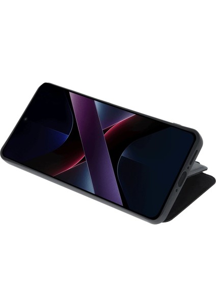 Xiaomi Poco X7 Pro Kılıf Flip Cover - Taba Inslm
