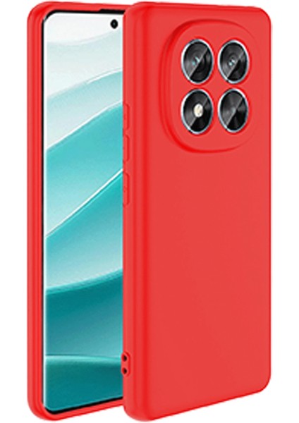 Xiaomi Redmi Note 14 Pro 4g Kılıf First Silikon - Kırmızı Inslm