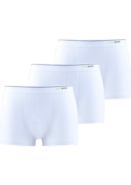 Tender Cotton 3'lü Beyaz Boxer 9670 - 950