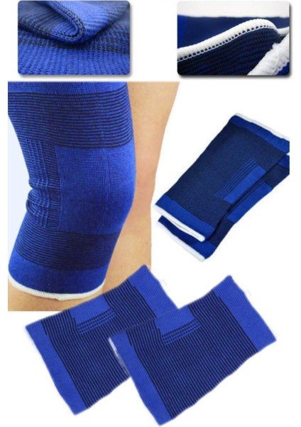 Rahat Pamuksu Spor Dizliği, Fitness, Voleybol, Tenis Için Konforlu Koruyucu indirimleri