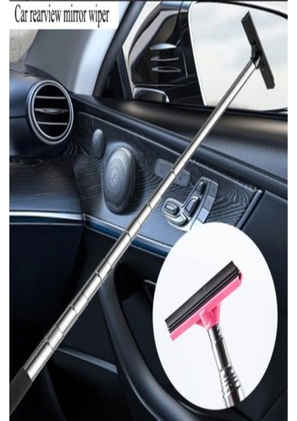 98 cm Uzayabilen Dikiz Yana Sileceği Teleskopik Araba Ayna Camı Temizleme Aparatı modelleri