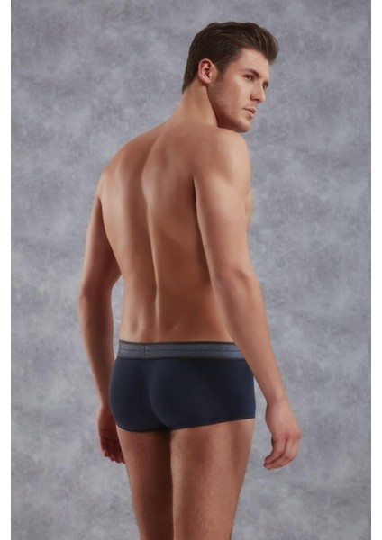 Erkek Mini Paça Kot Desen Mavi Boxer 1774 fiyatları