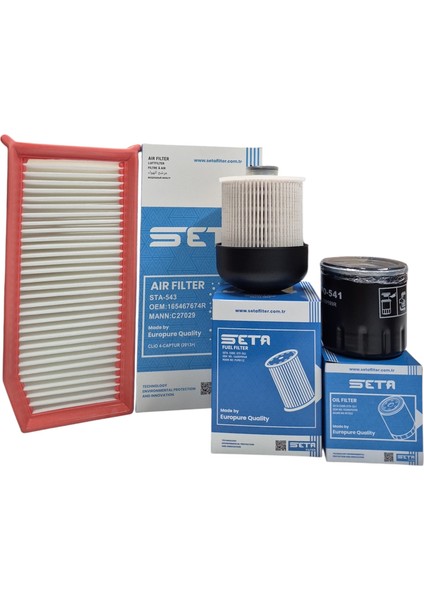 Renault 1.5 Dci Euro 5 Bakım Seti fiyatları