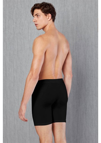 Erkek Pamuklu Uzun Paça Siyah Boxer 1792 fiyatları