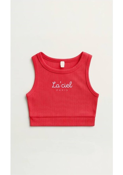 La'ciel Paris Crop Tişört