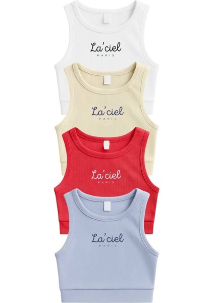 La'ciel Paris Crop Tişört