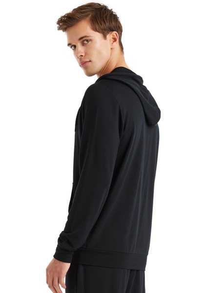 Erkek Uzun Kol Kapüşonlu Siyah Sweatshirt Takım C8T0N6O04-09 fiyatları