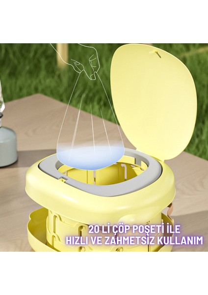 Katlanabilir Bebek Tuvaleti Taşınabilir Çocuk Lazımlık Tuvalet Eğitici Hijyenik Seyahat Için Uygun