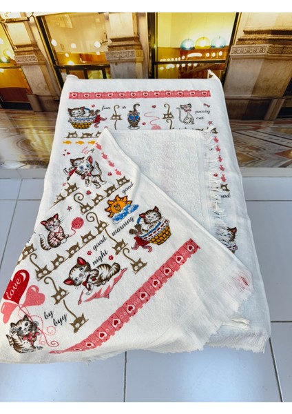 %100 Pamuk 3'lü 40X60 Baskılı Mutfak Havlusu modelleri