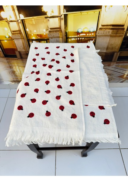 %100 Pamuk 3'lü 40X60 Baskılı Mutfak Havlusu modelleri