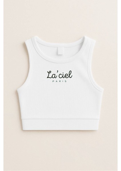 La'ciel Paris Crop Tişört
