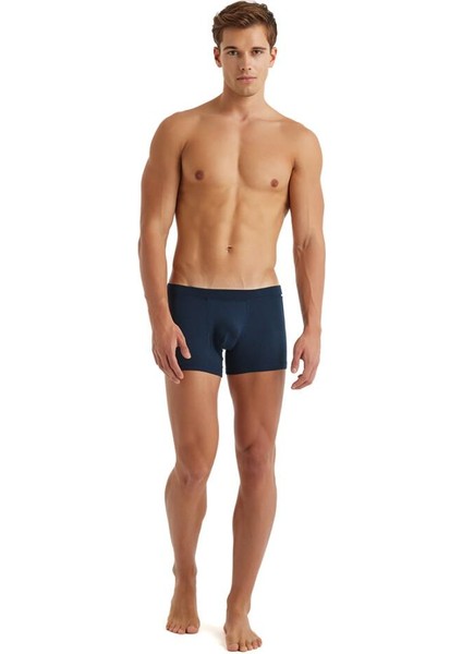 Silver Lacivert Boxer 9310