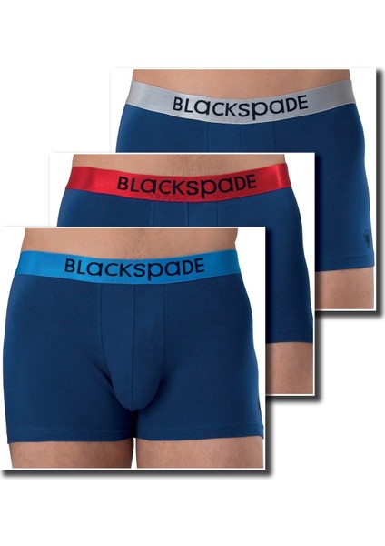 Modern Basic 3'lü Mavi-305 Boxer 9470