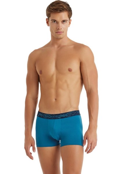 Cotton Mavi Boxer 9556