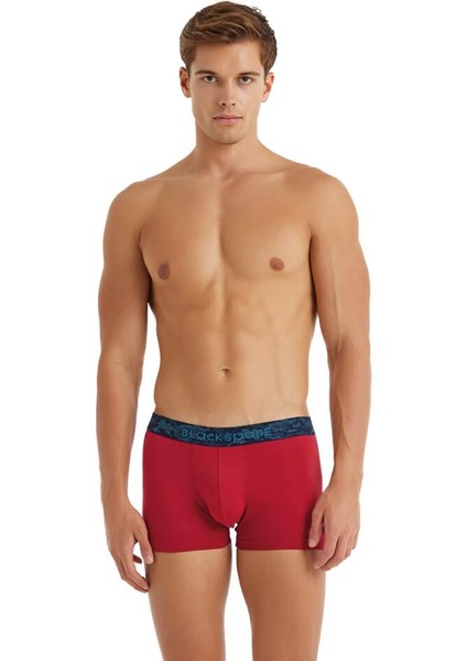 Cotton Kırmızı Boxer 9556