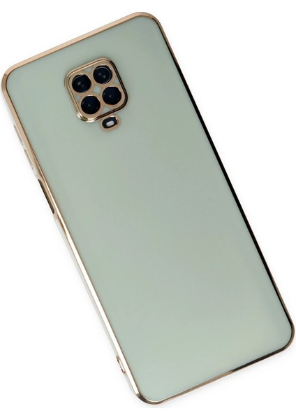 Xiaomi Redmi Note 9 Pro Kılıf Volet Silikon - Açık Yeşil Inslm