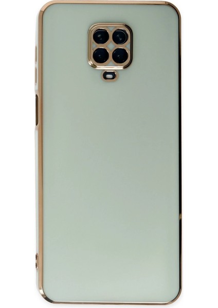 Xiaomi Redmi Note 9 Pro Kılıf Volet Silikon - Açık Yeşil Inslm