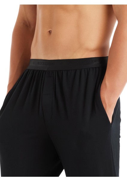 Erkek Siyah Çok Rahat Viskon Tek Alt C0T1N6O04 fırsatları