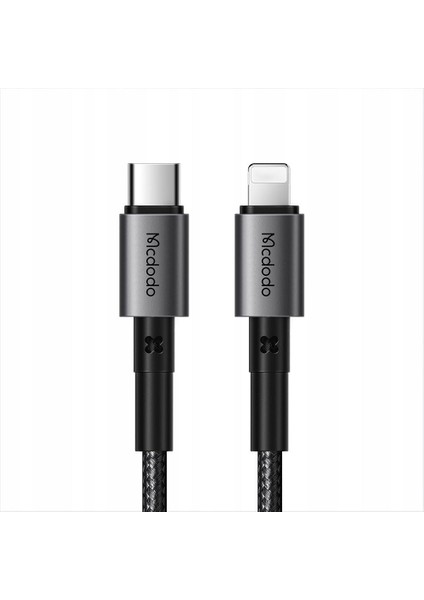 CA-2851 36W Pd Typec Iphone Hızlı Şarj Data Kablo 1.8m-Siyah