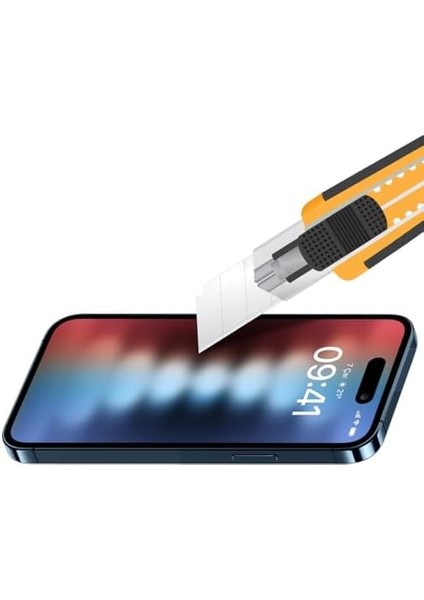 Labs iPhone 15 ile Uyumlu 5d Glass Ekran Koruyucu