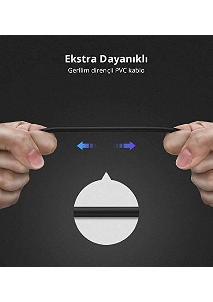 USB 3.1 Type-C To Type-C Data ve Şarj Kablosu, 1.5 Metre