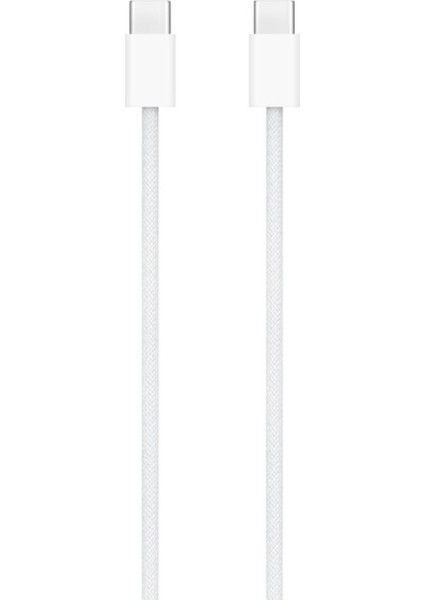 NT-DC24 60W Ip Örgü 200 cm Type-C To Type-C Şarj ve Data Kablosu