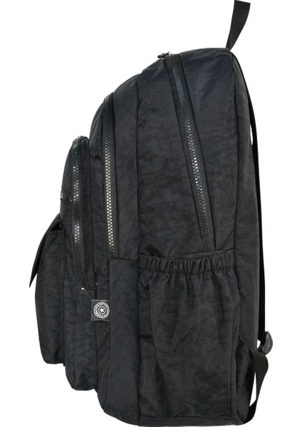 Krinkıl Suya Dayanıklı Büyük Boy Siyah Klinkır Sırt Çantası Seyahat Okul Çanta 15,6 Lise fiyatları