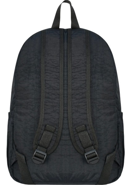 Krinkıl Suya Dayanıklı Büyük Boy Siyah Klinkır Sırt Çantası Seyahat Okul Çanta 15,6 Lise modelleri