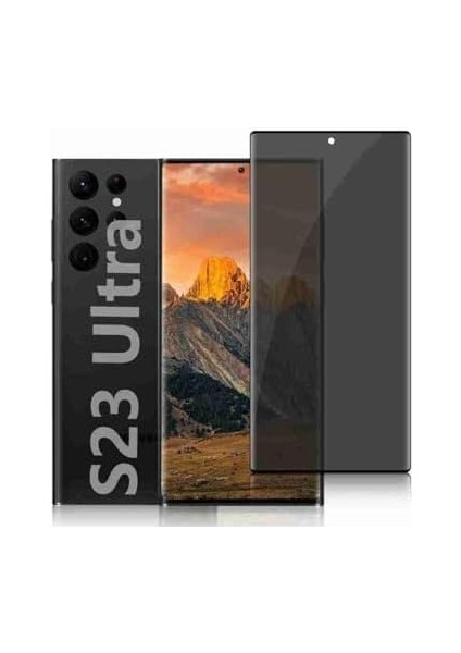Aksesuar Samsung Galaxy S23 Ultra Uyumlu Hayalet Mat Seramik Ekran Koruyucu - Tam Kaplayan, Parmak Izi Yapmaz, Darbe Emici, Yüksek Kalite modelleri