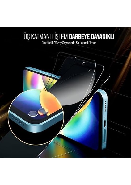 Apple iPhone Privacy Hayalet Cam Tam Ekran Temperli Koruyucu (Iphone 16 Pro Max)