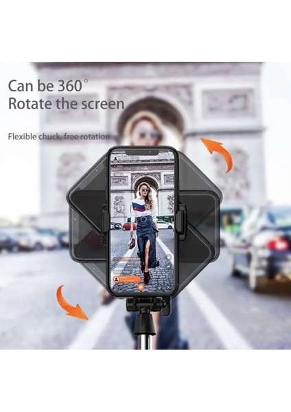 Tripod ve Selfie Çubuğu P170 Bluetooth Uzaktan Kumandalı Cep Telefonu Yüksekliği Ayarlanabilir Masaüstü Portatif Taşınabilir Iç ve Dış Mekan Evde Tatilde Kampda Kullanım Tripod