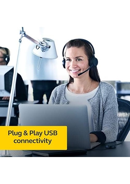 Evolve 20 Uc Mono Headset - Unified Communications Headphones For Voıp Softphone With Pasif Noise Cancellation - Usb-Cable With Controller - Black modelleri