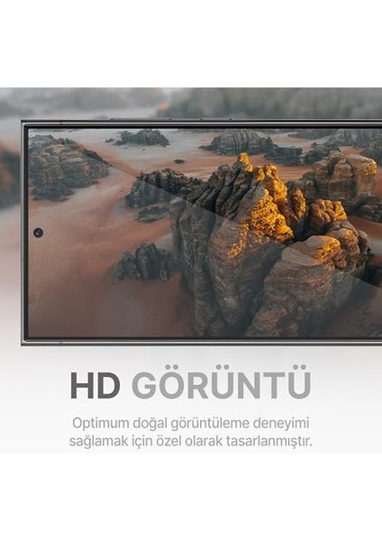 Samsung Galaxy S24 Ultra ile Uyumlu Otomatik Hizalama ve Toz Toplama Özellikli Ekstra Güçlendirilmiş Tam Koruma Sağlayan Pürüzsüz Lazer Kesim Premium Ekran Koruyucu Kırılmaz Cam fırsatları