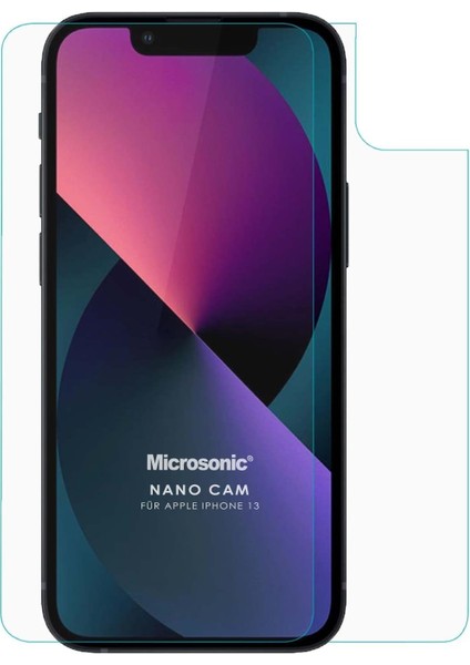 Apple iPhone 13 Ön + Arka Nano Glass Cam Ekran Koruyucu