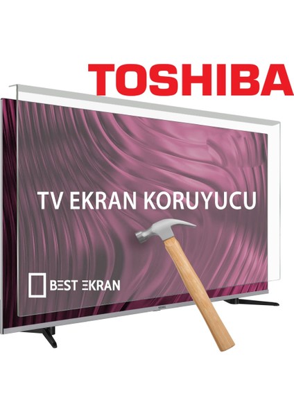 Toshiba 50UV3463DT Tv Ekran Koruyucu - Toshiba 50" Inç 126 Ekran 4K Ultra Hd Vidaa Smart LED Tv Ekran Koruyucu fiyatları