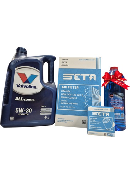 1.5 Tsi Vw Audi Bakım Seti