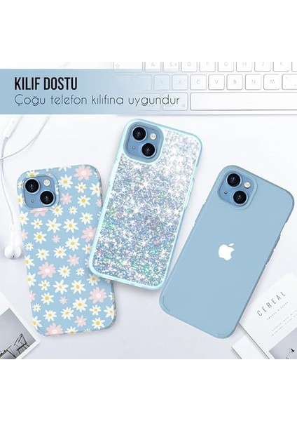 Iphone Alüminyum Alaşım Çerçeveli Tempered Glass Kamera Lens Koruyucu (Iphone 15 Mavi) modelleri