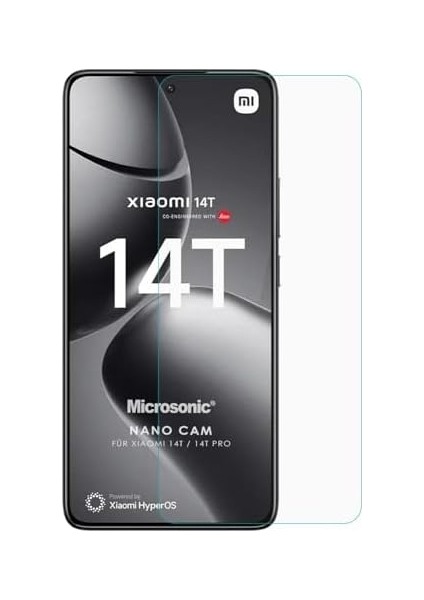 Xiaomi 14T Nano Glass Cam Ekran Koruyucu [14T ile Uyumlu Ekran Koruyucu - Şeffaf] modelleri