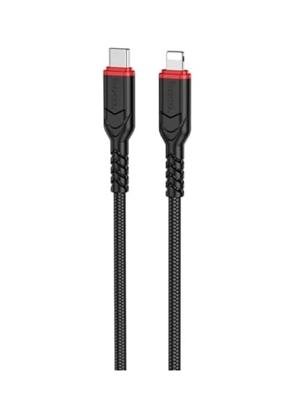 Victory 2m Pd 20W Type-C To Lightning Pd Hızlı Şarj Data Kablosu - Siyah