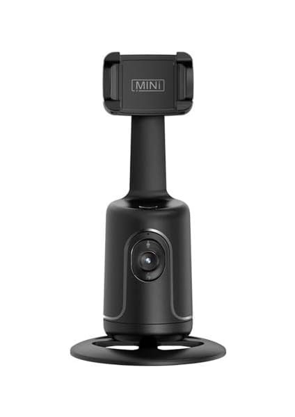 P01 360° Hareket Algılayıcı Sensörlü Akıllı Çekim Selfie Video Takip Tripodu Gimbal Telefon Tutucu Vlog Tripod
