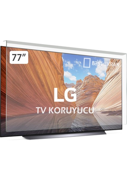 Lg OLED77C54LA Tv Ekran Koruyucu - Lg 77" Inç Televizyon Tv Ekran Koruyucu fiyatları