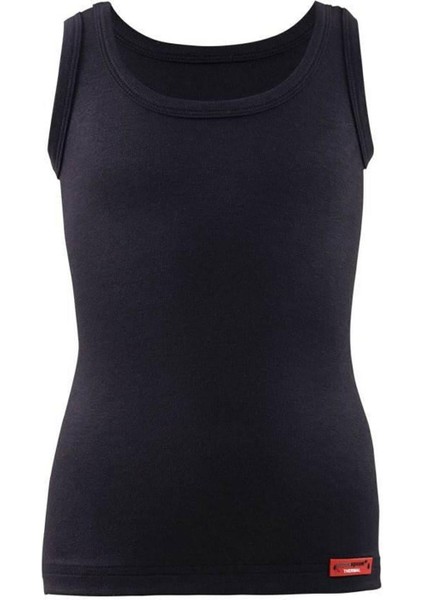 Black Spade 9264 Unisex Çocuk Termal Atlet Siyah - BLR-S-0-9264