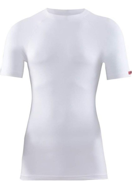 Erkek Kar Beyaz 2. Seviye Termal T-Shirt 9258
