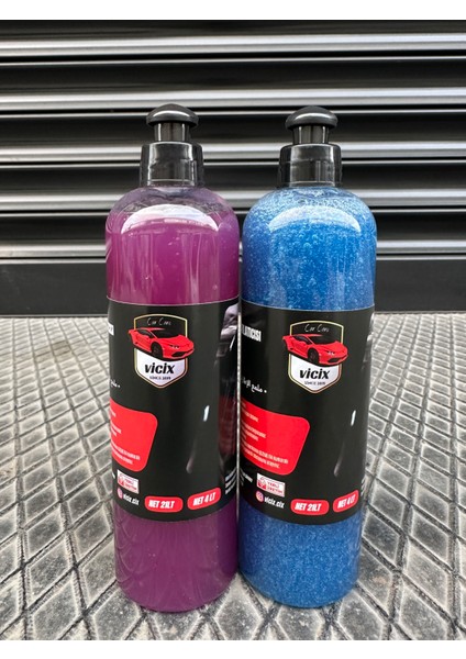 2"li Profesyonel Lastik Parlatıcı Jel 400+400 ml