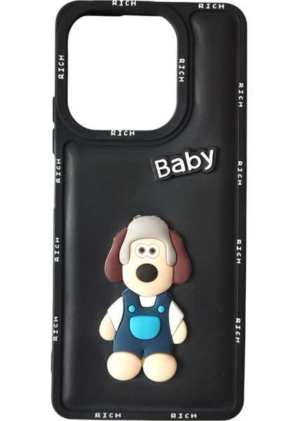 Infinix Hot 30I Köpek Figürlü Silikon Kılıf