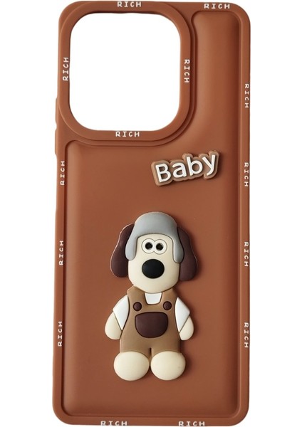 Infinix Hot 30I Köpek Figürlü Silikon Kılıf