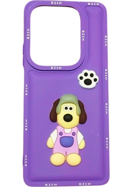 Infinix Hot 30I Köpek Figürlü Silikon Kılıf